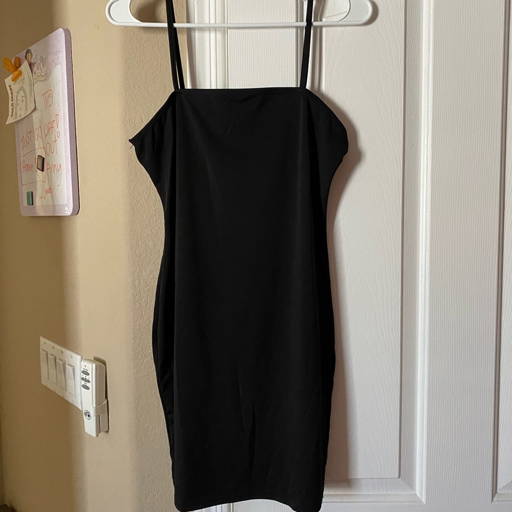 SHEIN black dress (free size)